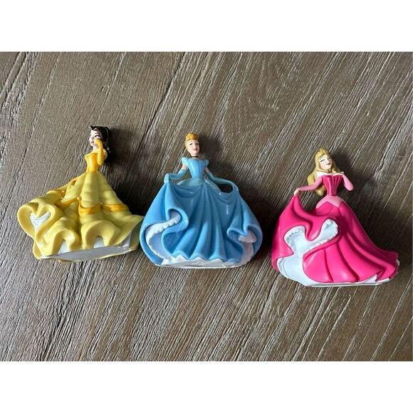 Disney princess figures- Cinderella, Sleeping Beauty, Belle toy dolls - Picture 1 of 3